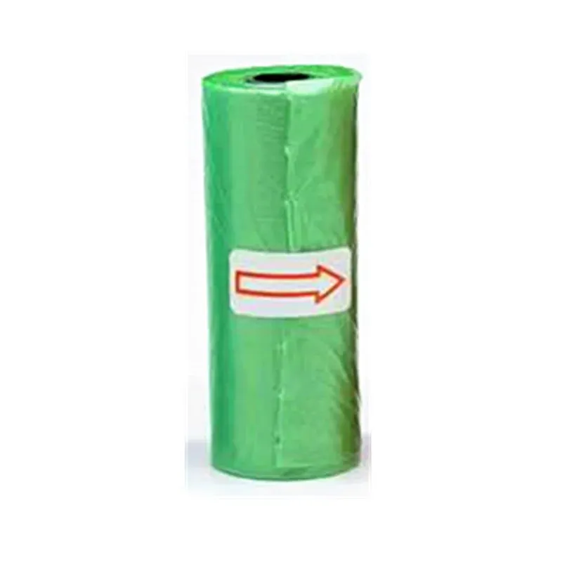 1200pcs colore casuale Cartoon Paw Graphic Dog Poop Bags Pet Poop Bags sacchetti per rifiuti di cane a prova di perdite per forn
