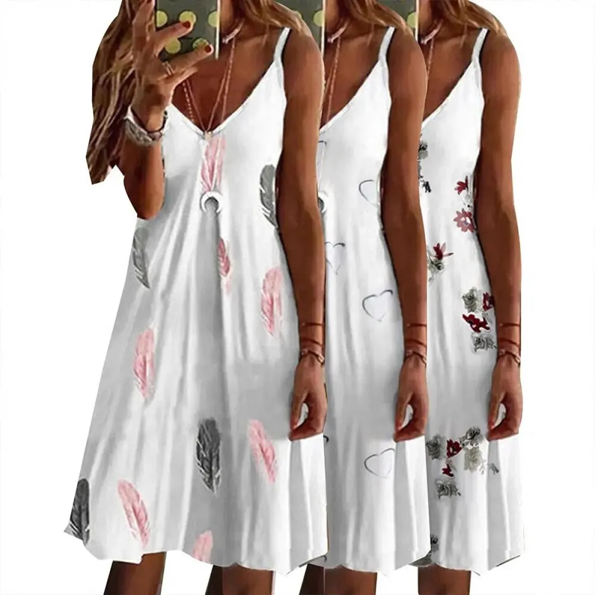 Abiti eleganti estivi Donna 2023 Abiti estivi Donna 2023 Abito casual Donna