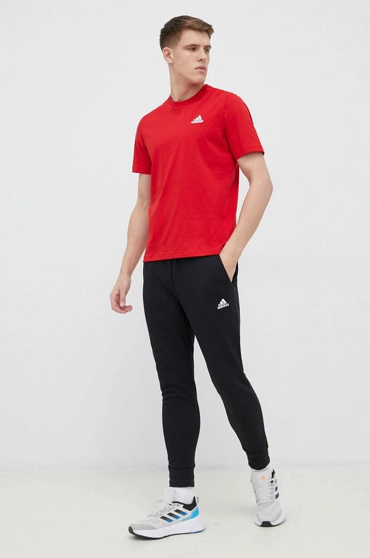 adidas pantaloni da jogging in cotone