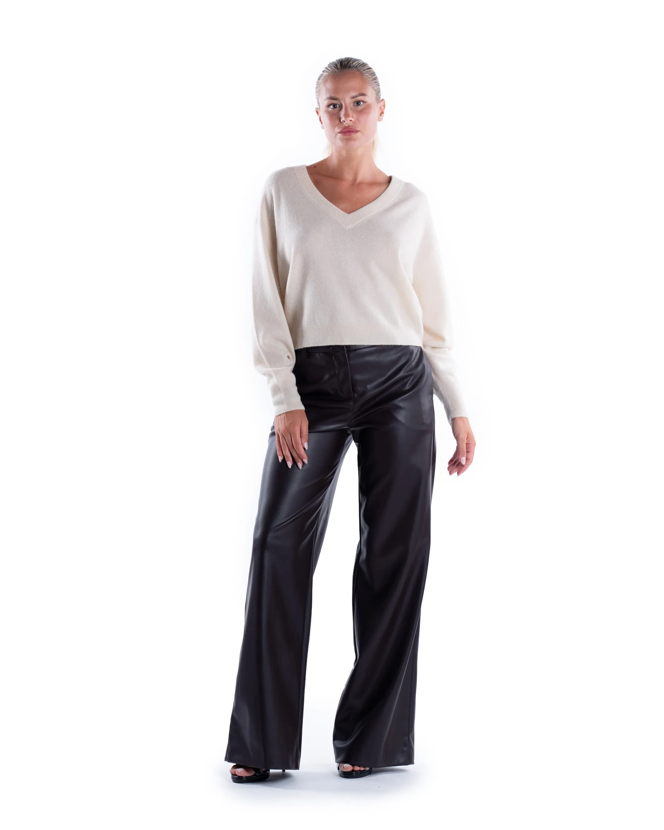 AMERICAN VINTAGE MAGLIA SCOLLO V CASHMERE