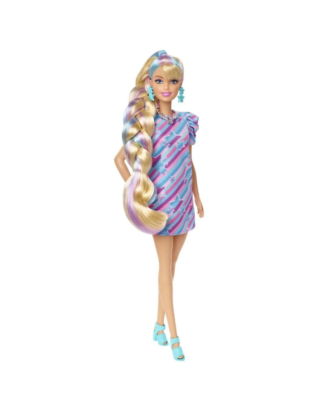 Bambola Barbie Totally Hair 9 Pezzi