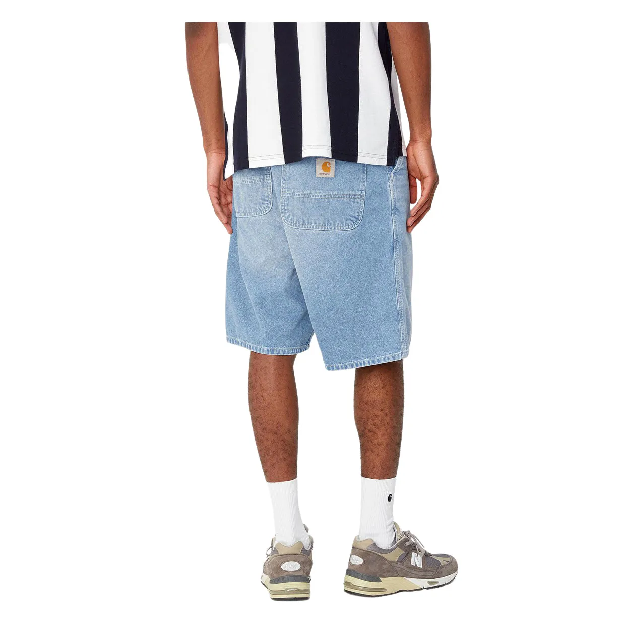 Bermuda Uomo Carhartt WIP Simple Short Blu (light washed)