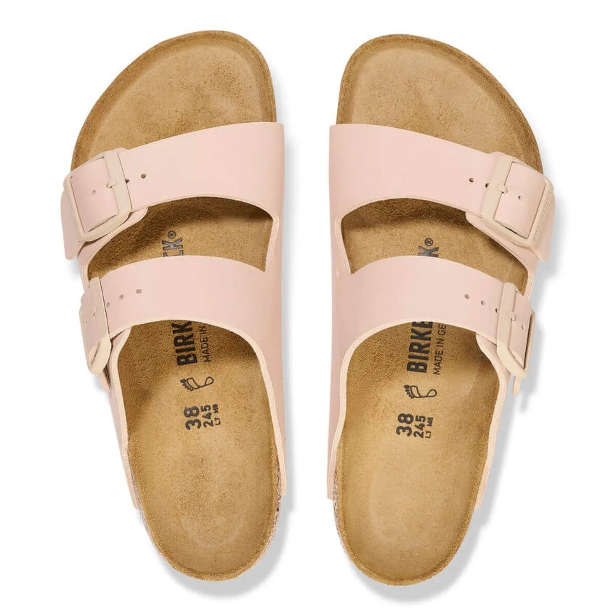 BIRKENSTOCK CIABATTA ARIZONA 1027723 NEW BEIGE NARROW FIT  