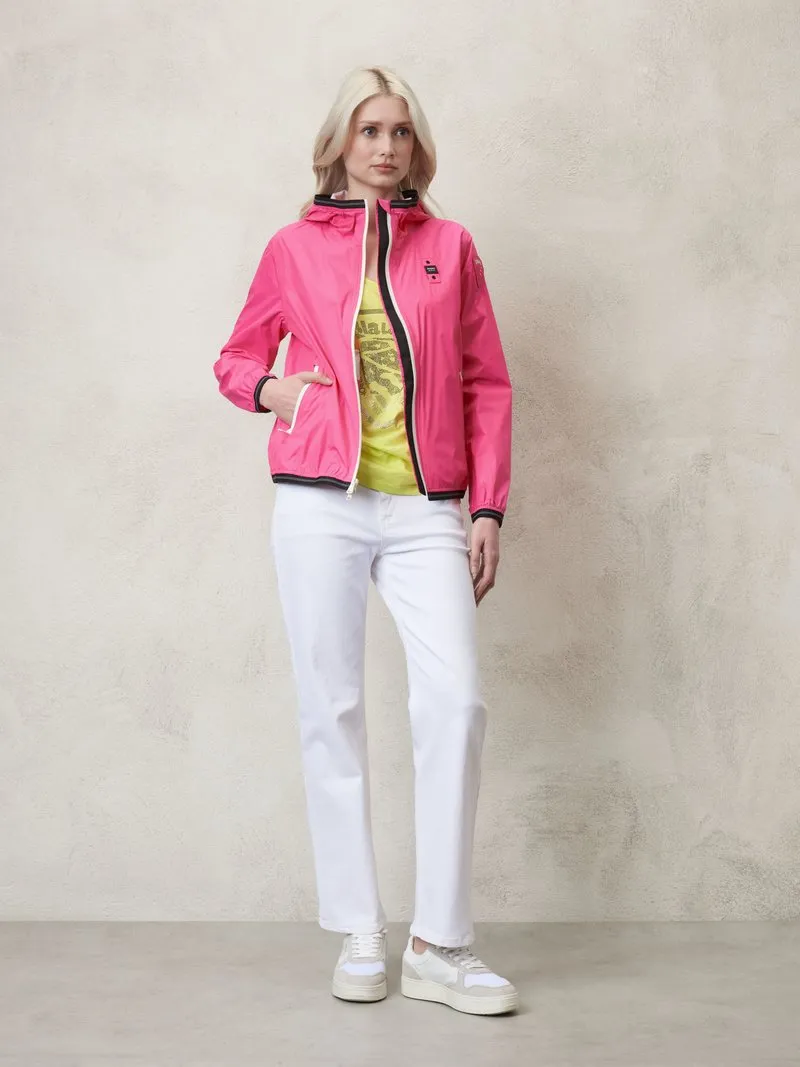BLAUER GIACCA A VENTO NASTRATA EMILY
