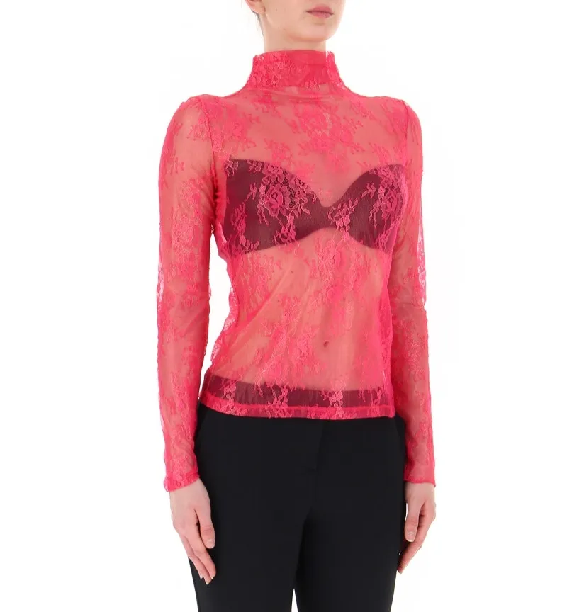 Blusa in pizzo