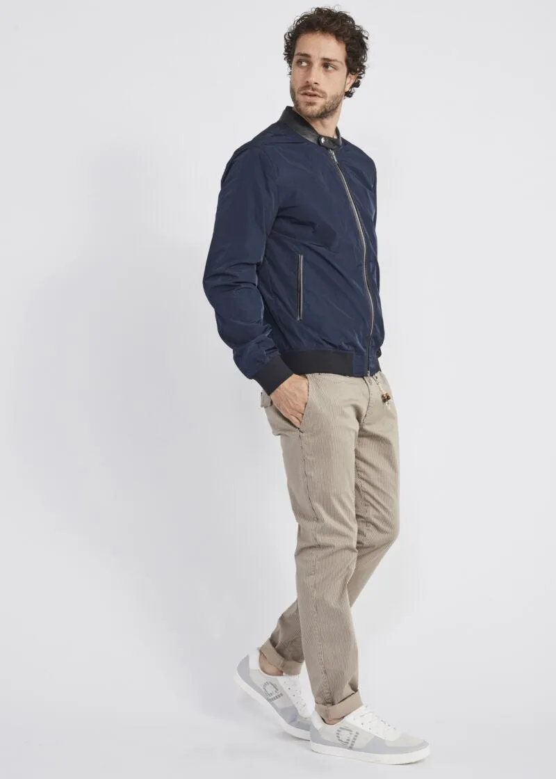 Bomber in nylon