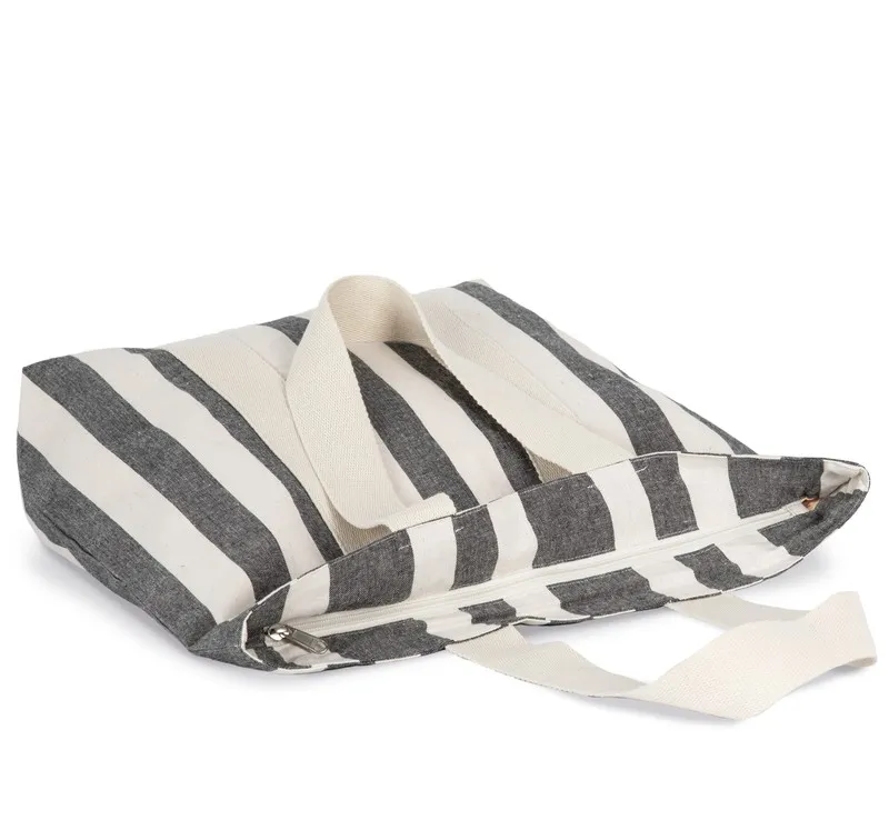 Borsa per la spesa riciclata - Design a righe