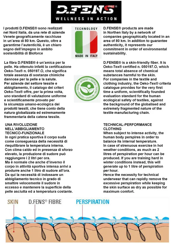 CALZAMAGLIA TERMICA D.FENSE ANTISUDORE GURU0103 nera