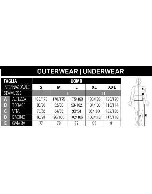 CALZAMAGLIA UOMO MICO WARM CONTROL 1853