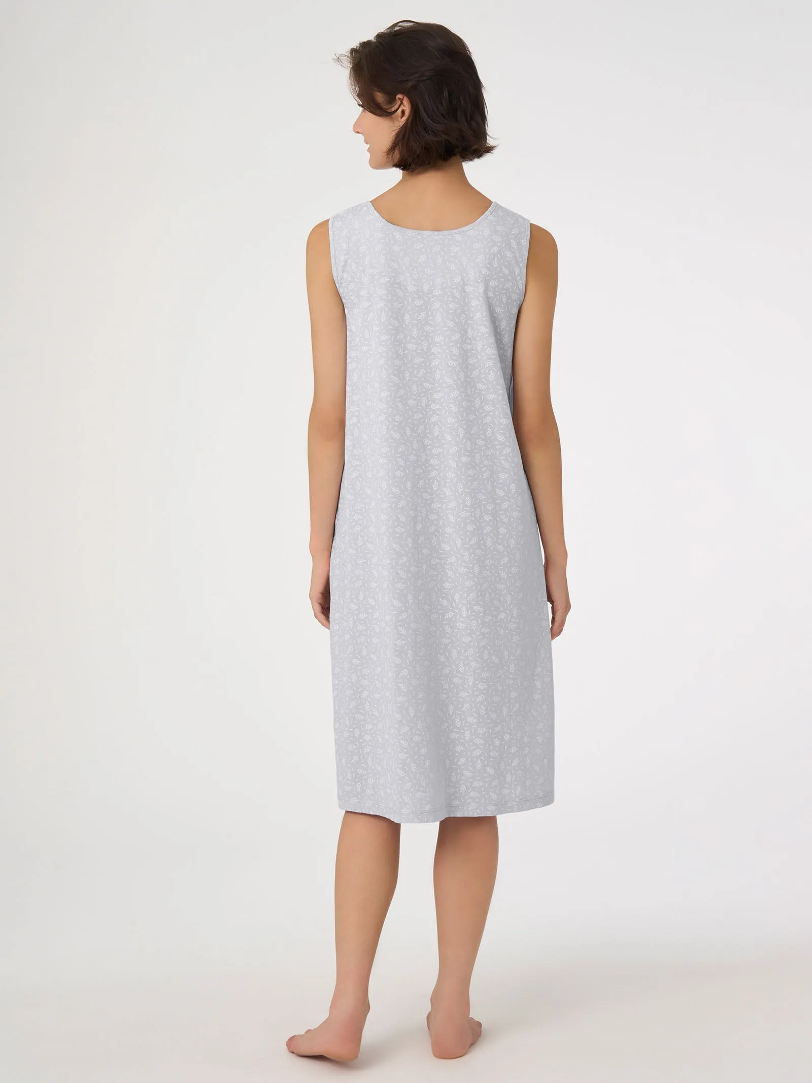 Camicia da notte a spalla larga in Jersey di cotone - Fant.Gioiello