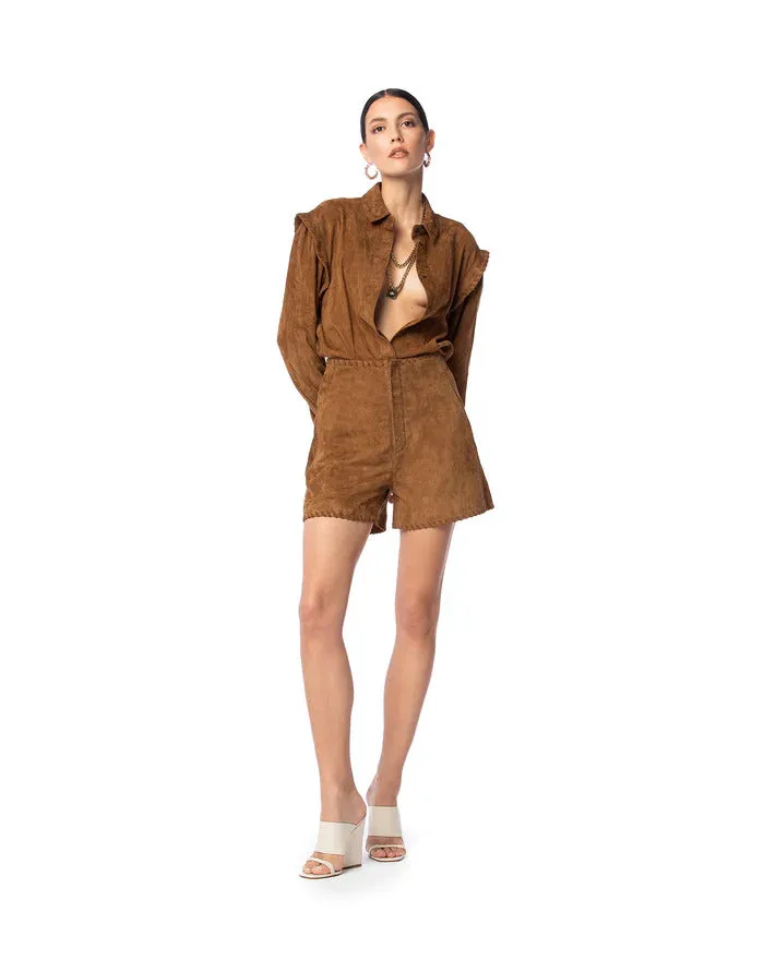 CAMICIA IN SUEDE