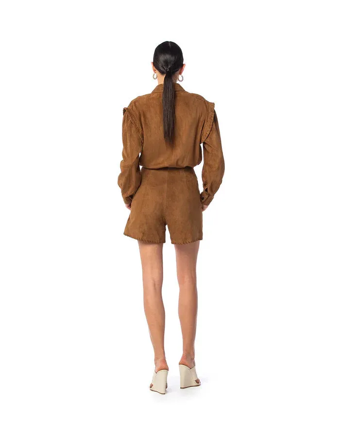 CAMICIA IN SUEDE
