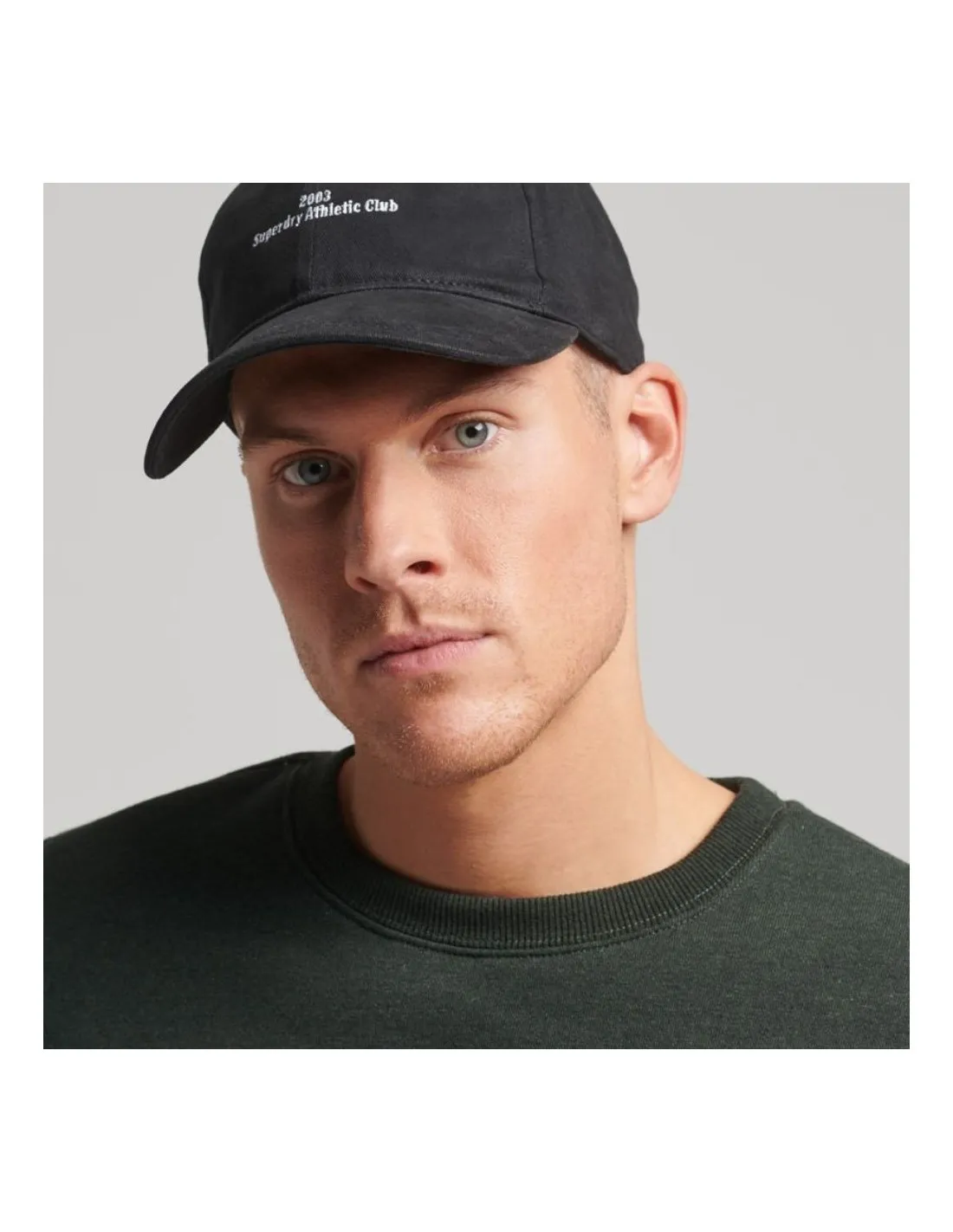 Cappello da baseball Superdry Code Essential nero