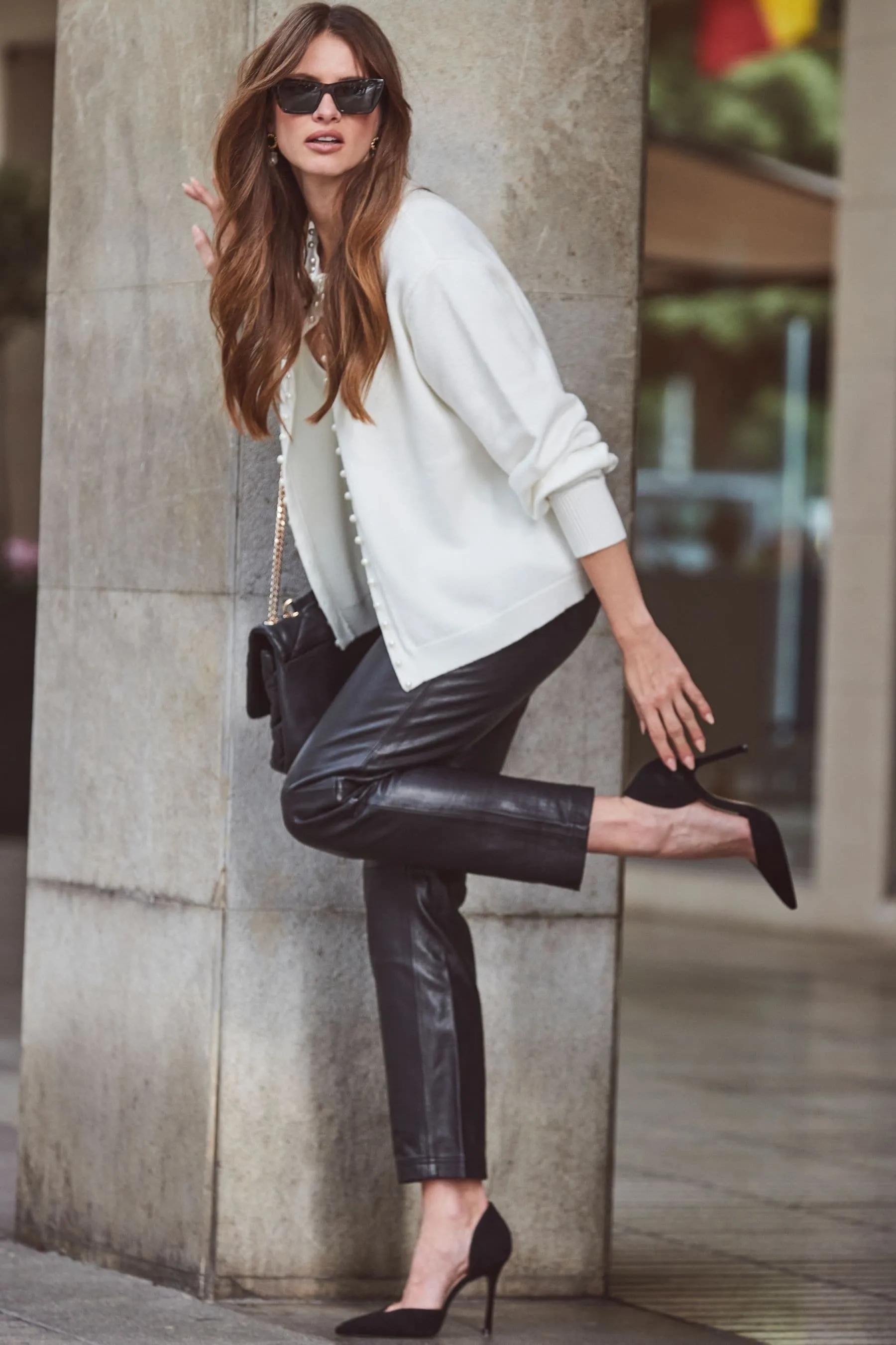 Cardigan con perle Sosandar
