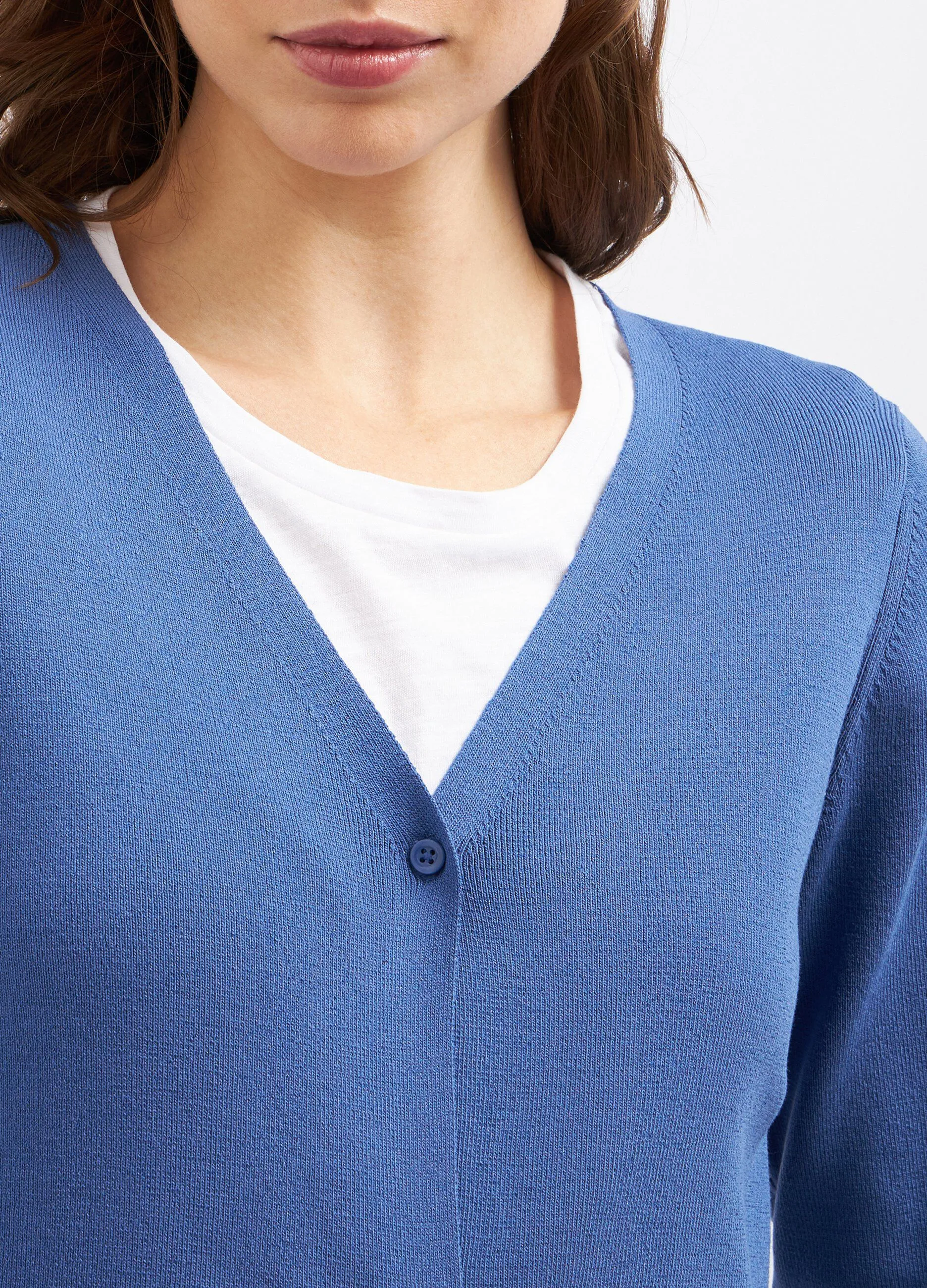 Cardigan in misto viscosa donna
