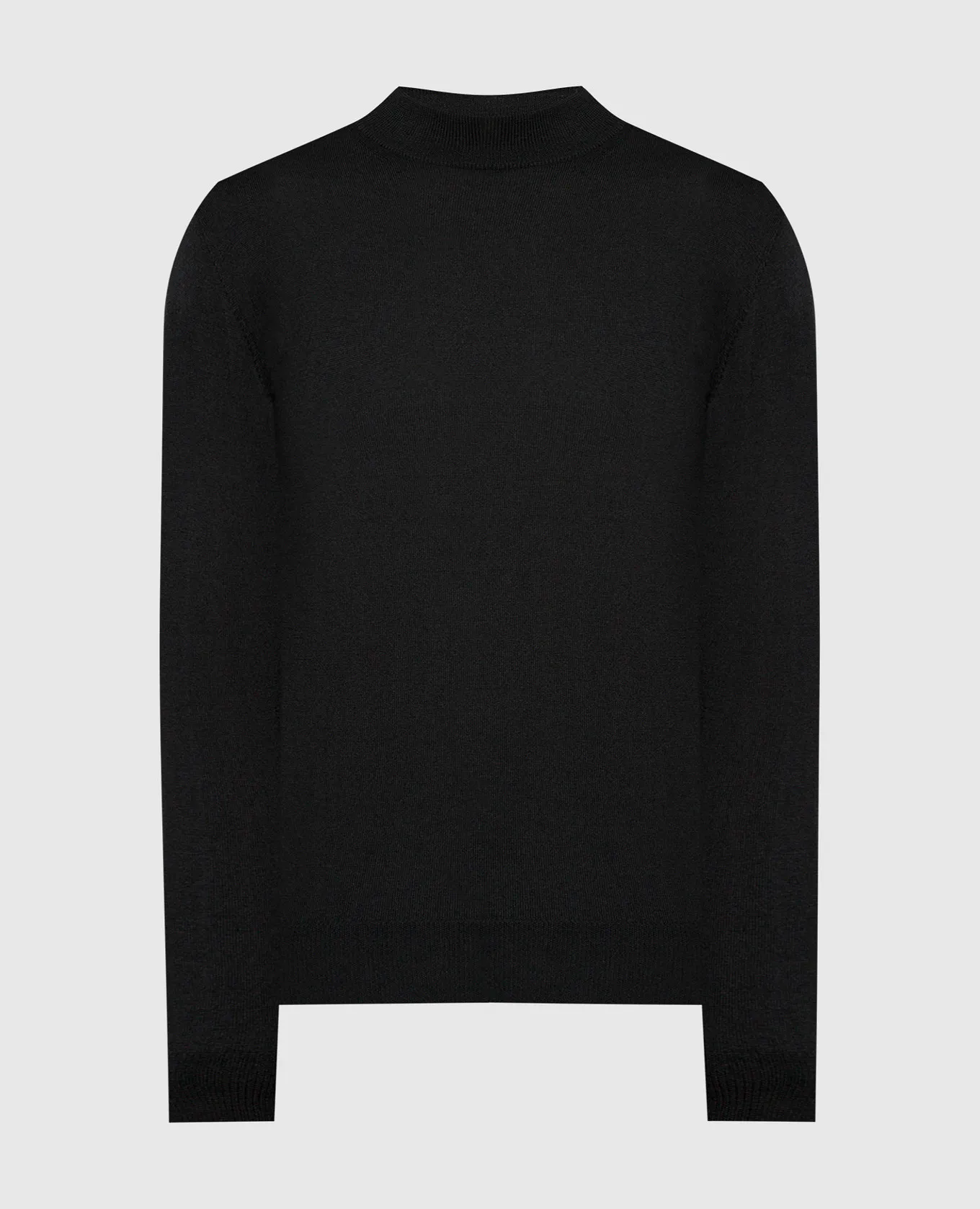 Cashmere&Whiskey Maglione in lana nera 97397