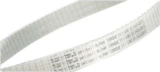 Cinghia sincrona OPTIBELT, 196 denti da 2.5mm, passo 10mm, dimensioni 1960mm x 16mm, in Poliuretano