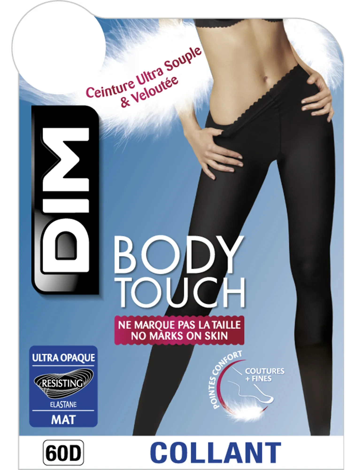 Collant 'Dim Body Touch' 60 D - nero