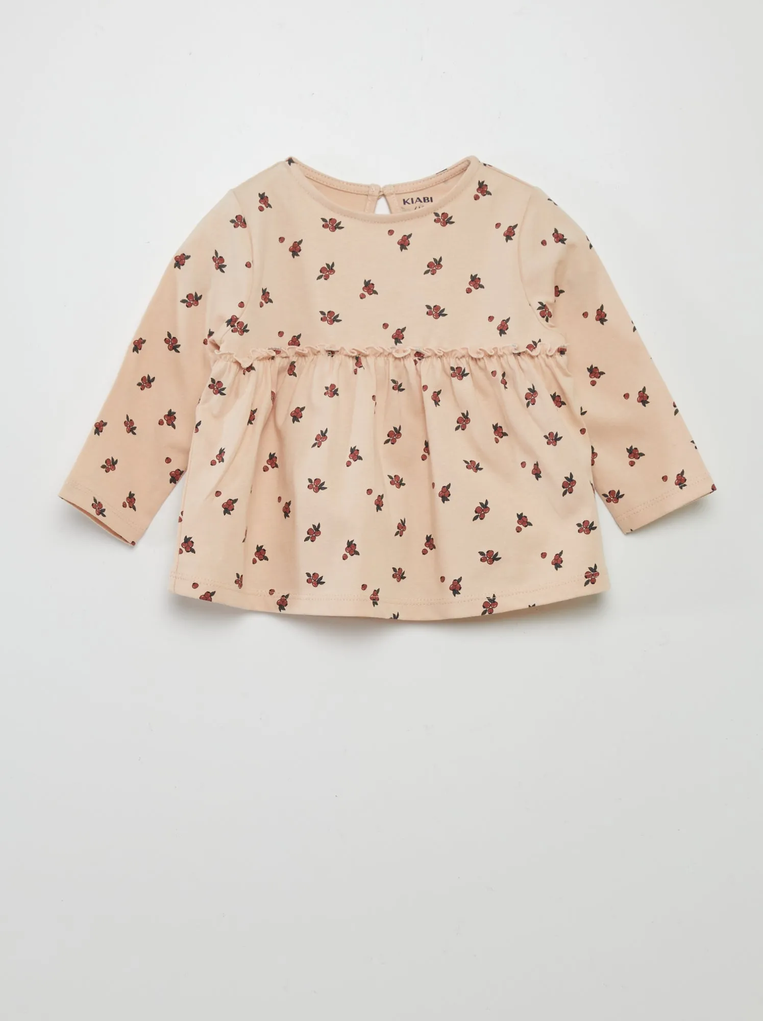 Completo t-shirt + leggings stampati - 2 pezzi - BEIGE