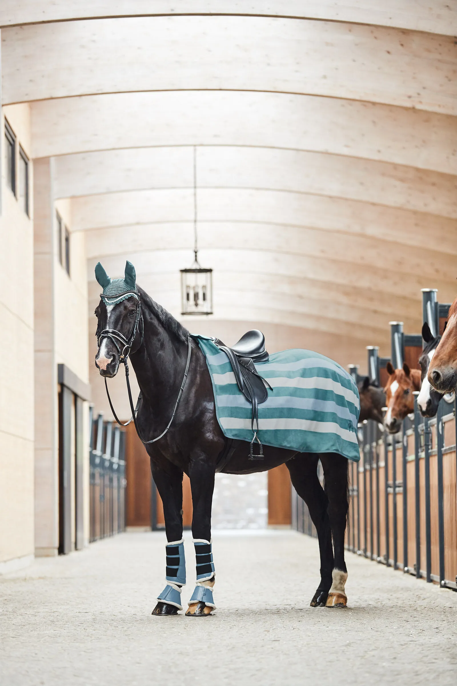 Coperta da equitazione in pile Horze Wilton