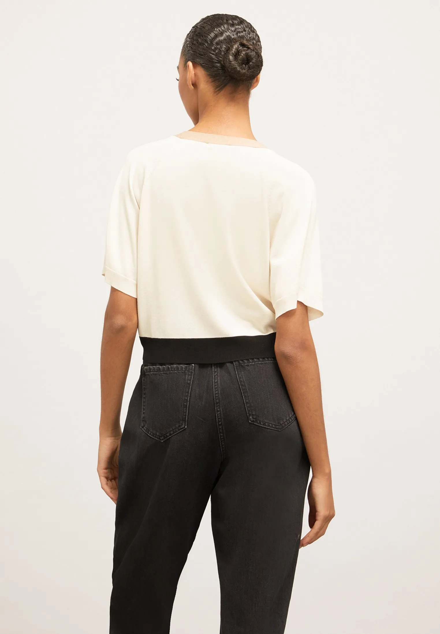 CORTO BORDI A CONTRASTO - Cardigan