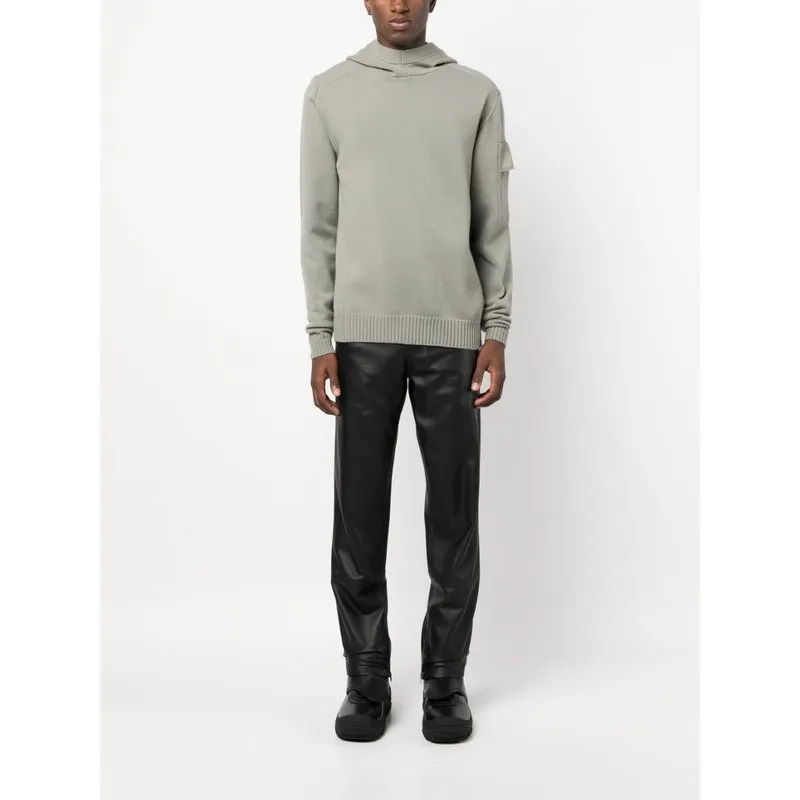 CP Company Maglia con cappuccio in lana merino extrafine serie Metropolis