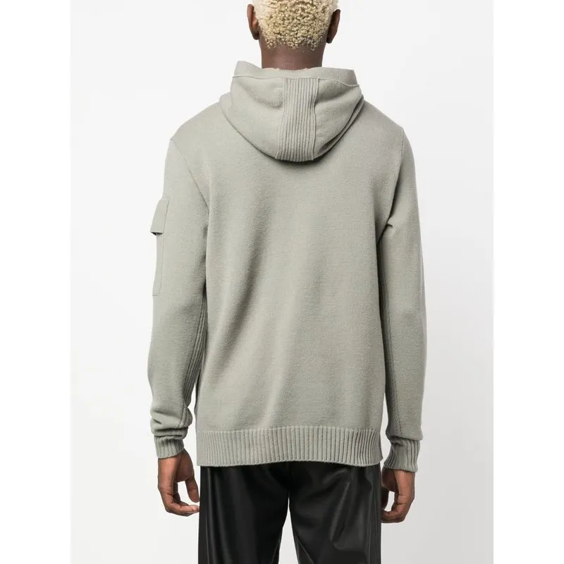 CP Company Maglia con cappuccio in lana merino extrafine serie Metropolis