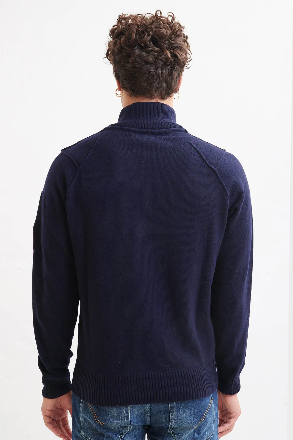 C.P. COMPANY Maglia POLO COLLAR in lana