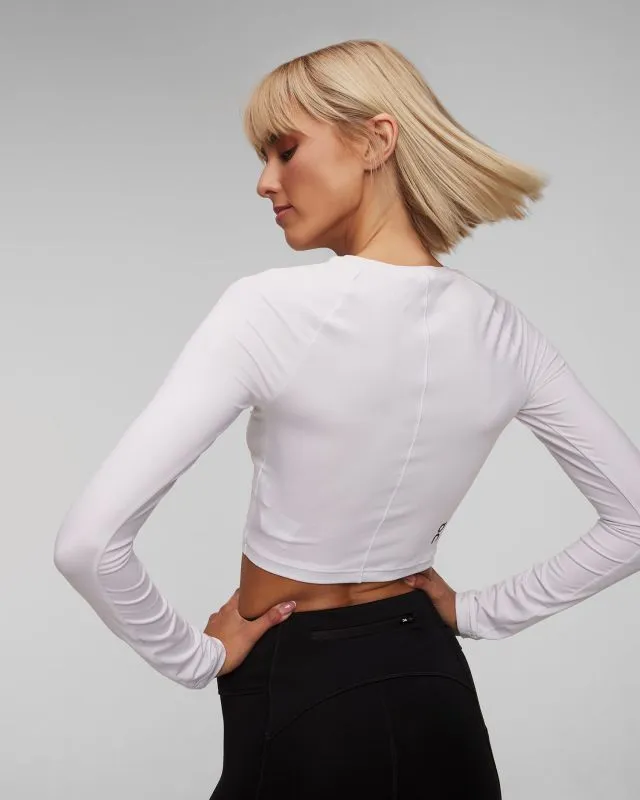 Crop top z długim rękawem On Running Movement Long-T Crop Zendaya Edit 1WE30030069-white