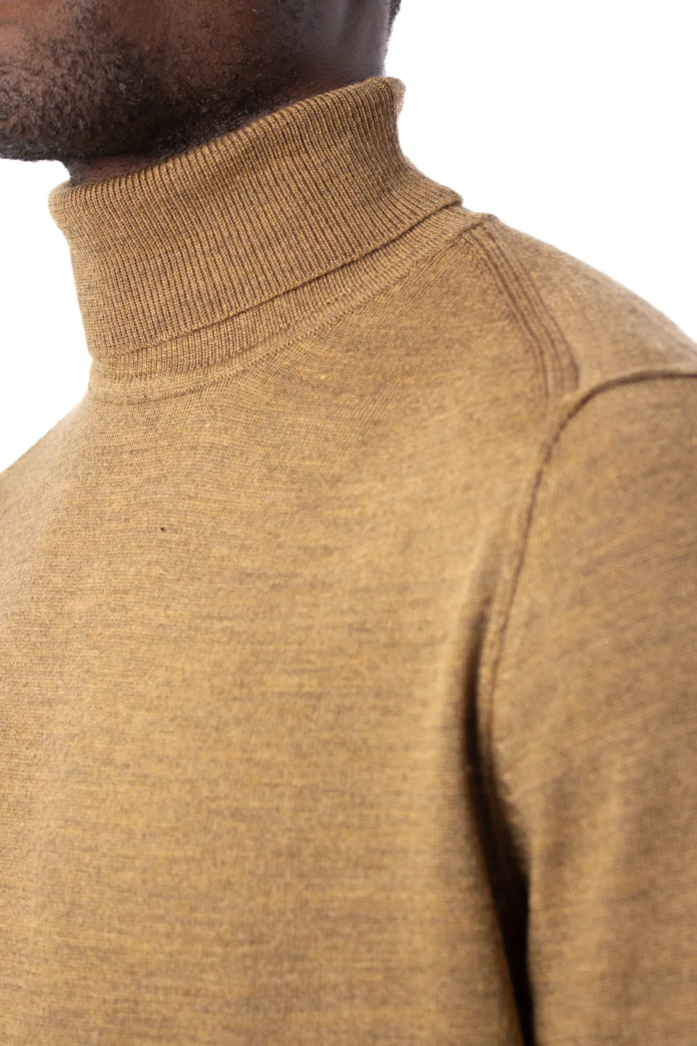 Dolcevita Only & Sons tyler 12 m roll neck knit noos Marrone