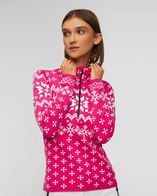 Dolcevita tecnico rosa da donna Newland Esther