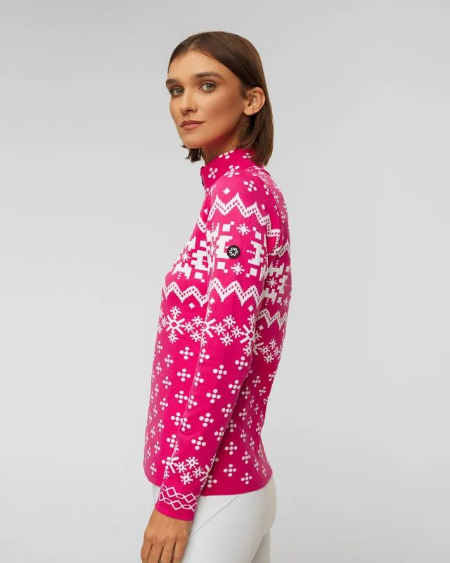 Dolcevita tecnico rosa da donna Newland Esther