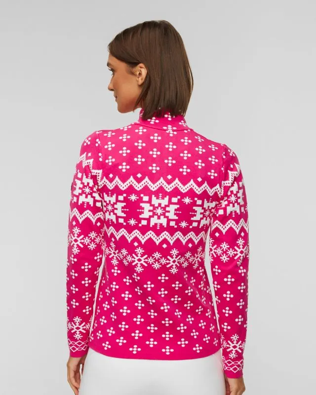 Dolcevita tecnico rosa da donna Newland Esther