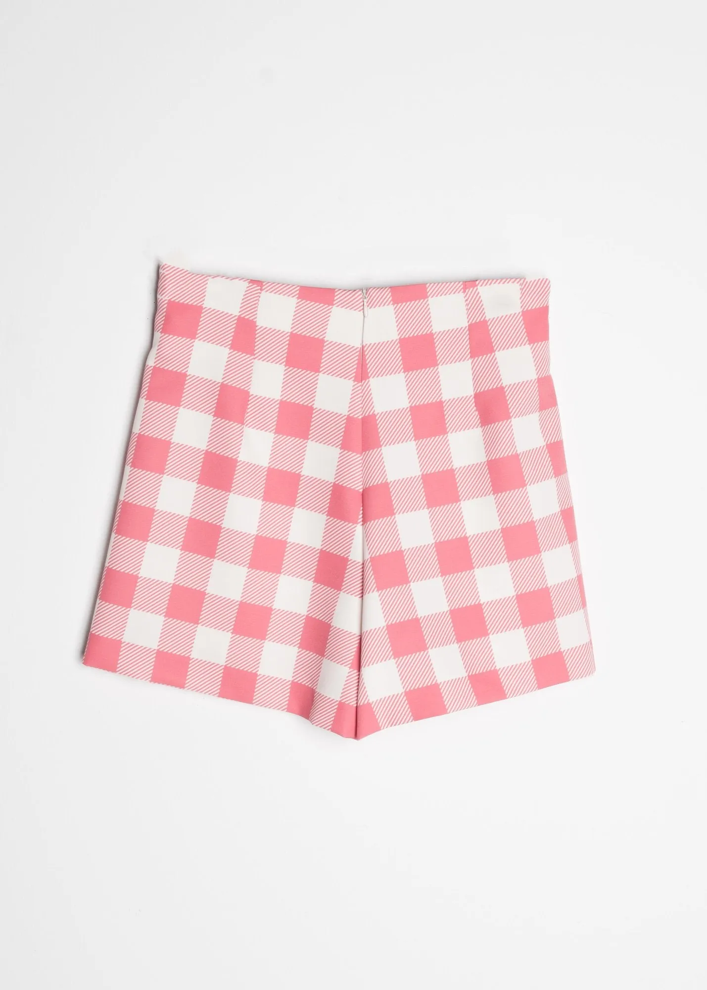 Falda pantalón cuadro vichy