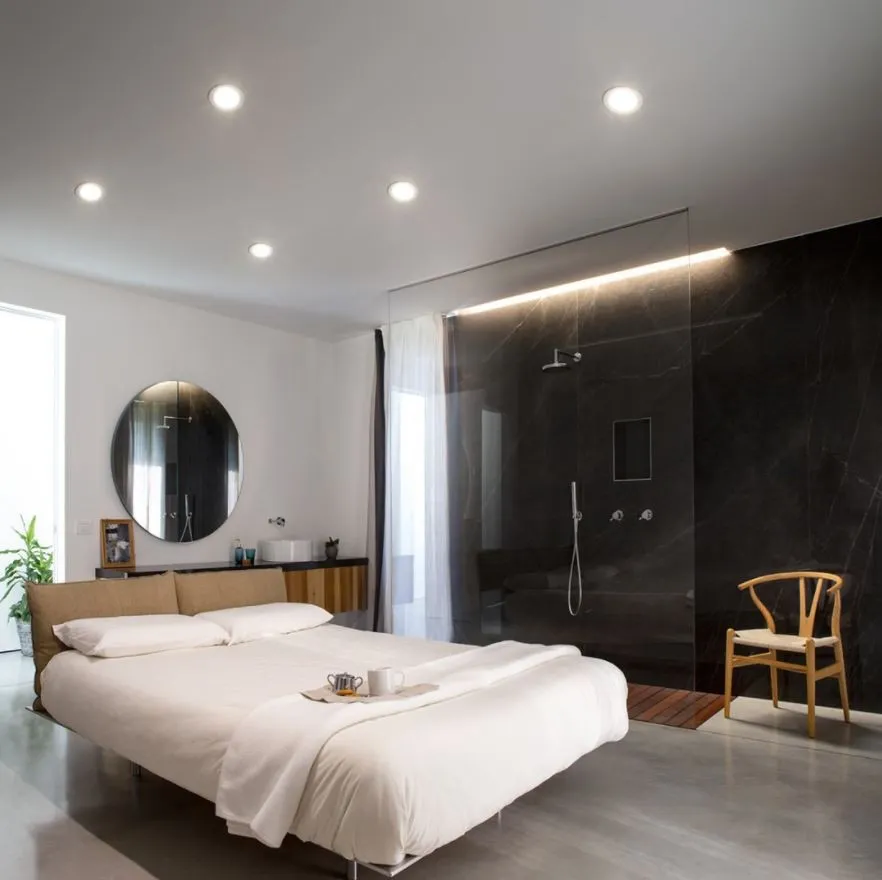 Faretto Slim Per Controsoffitto Bianco 225mm Led 18w 3000k 4000k GFA752 Gea