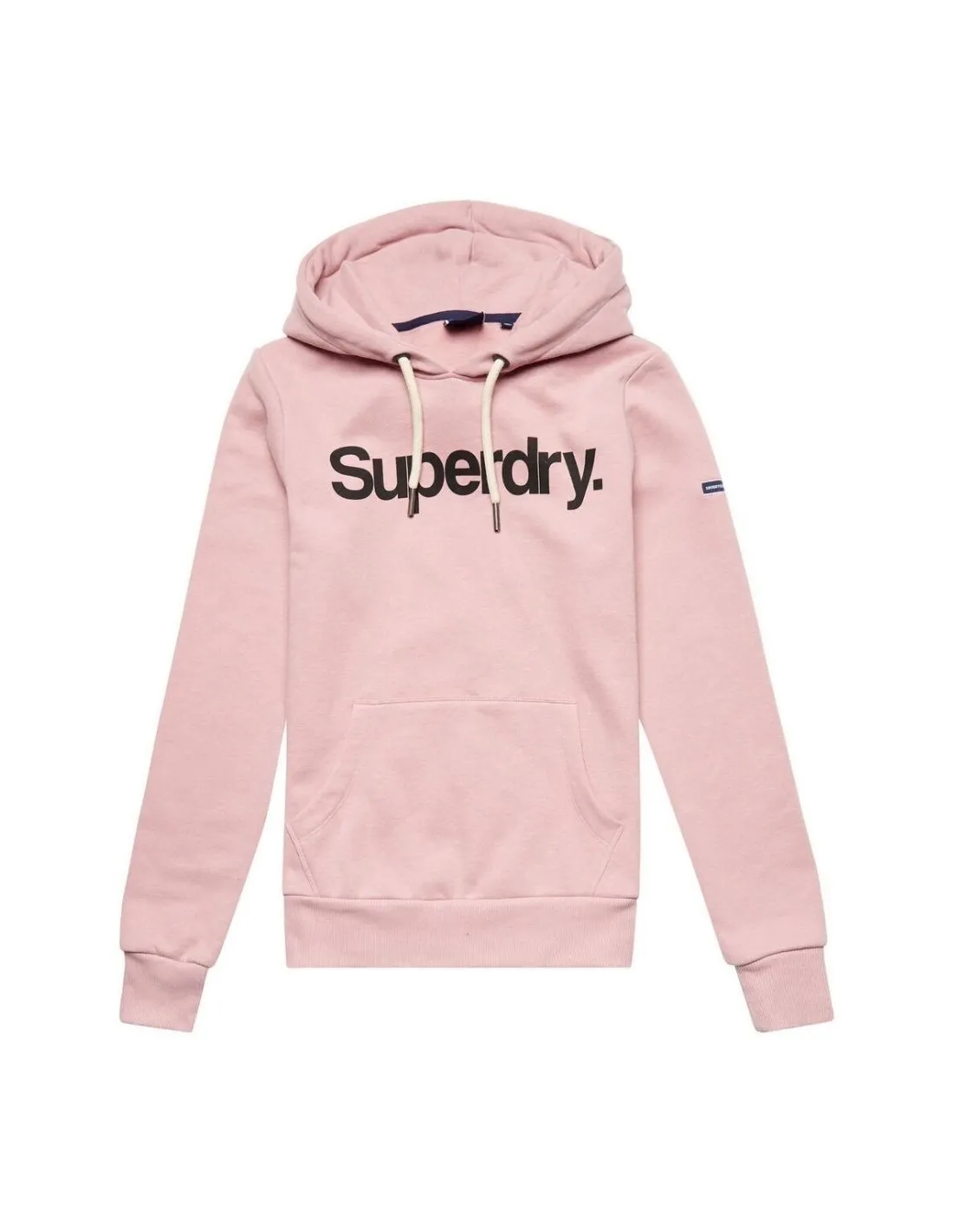 Felpa con cappuccio Felpa con cappuccio Superdry Core Logo Soft Pink
