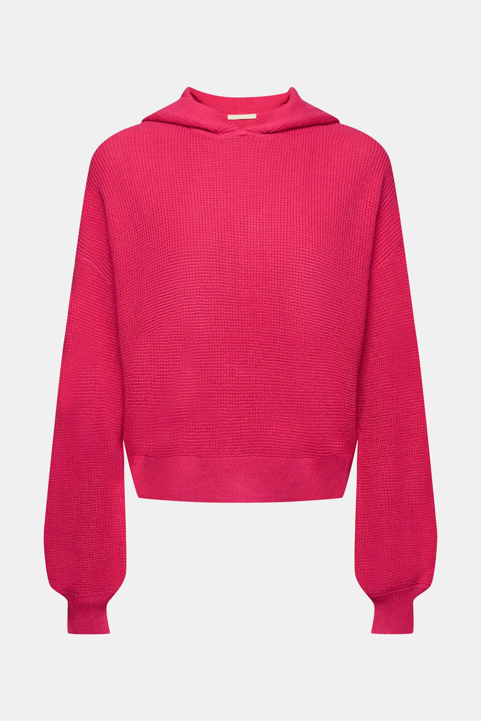 Felpa con cappuccio in maglia
