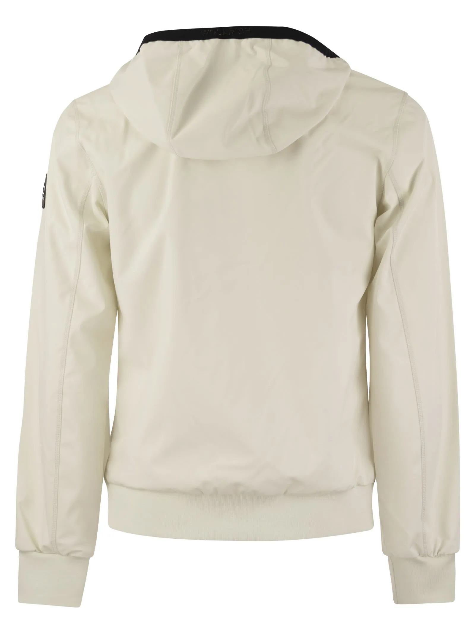 Felpa in Softshell con cappuccio
