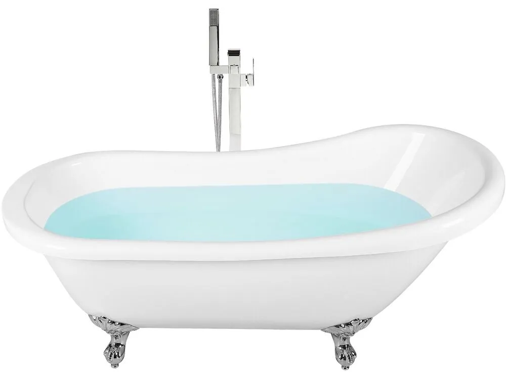 Freestanding Bath 1700 x 760 mm White CAYMAN