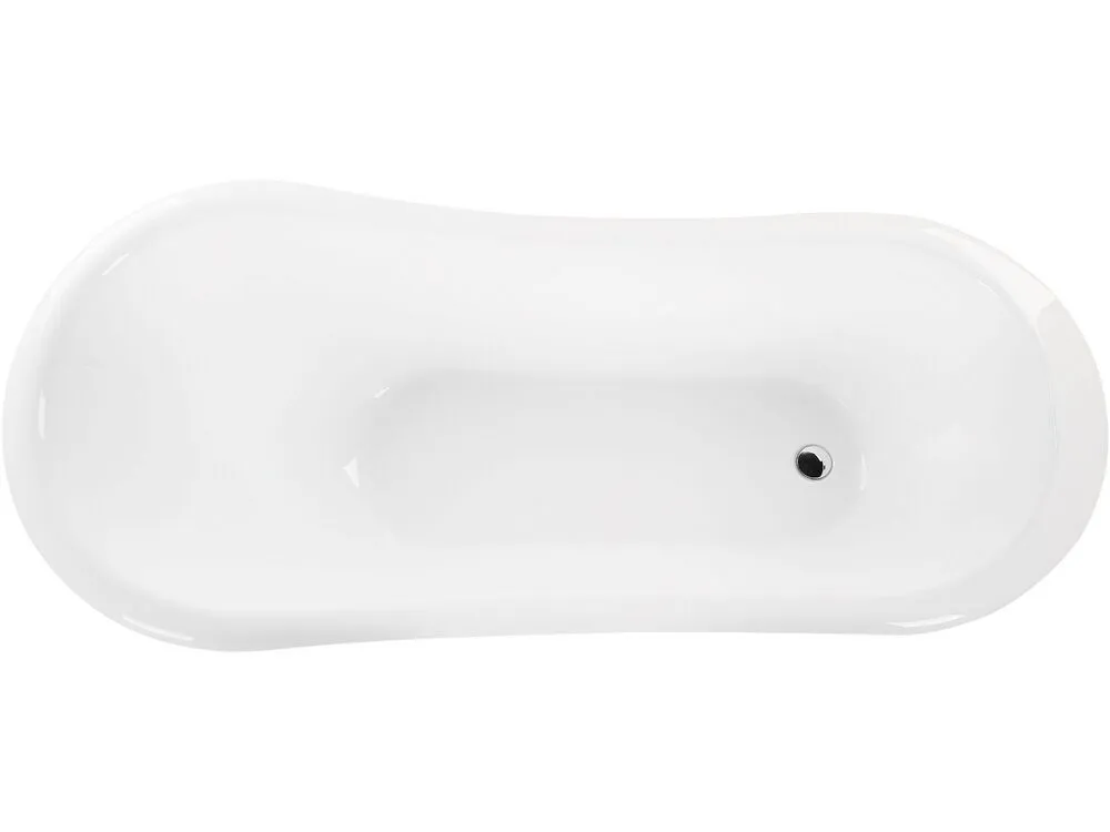 Freestanding Bath 1700 x 760 mm White CAYMAN
