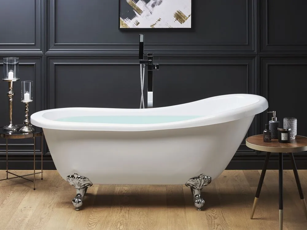 Freestanding Bath 1700 x 760 mm White CAYMAN