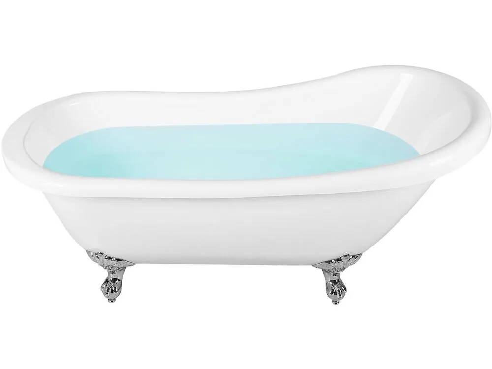 Freestanding Bath 1700 x 760 mm White CAYMAN