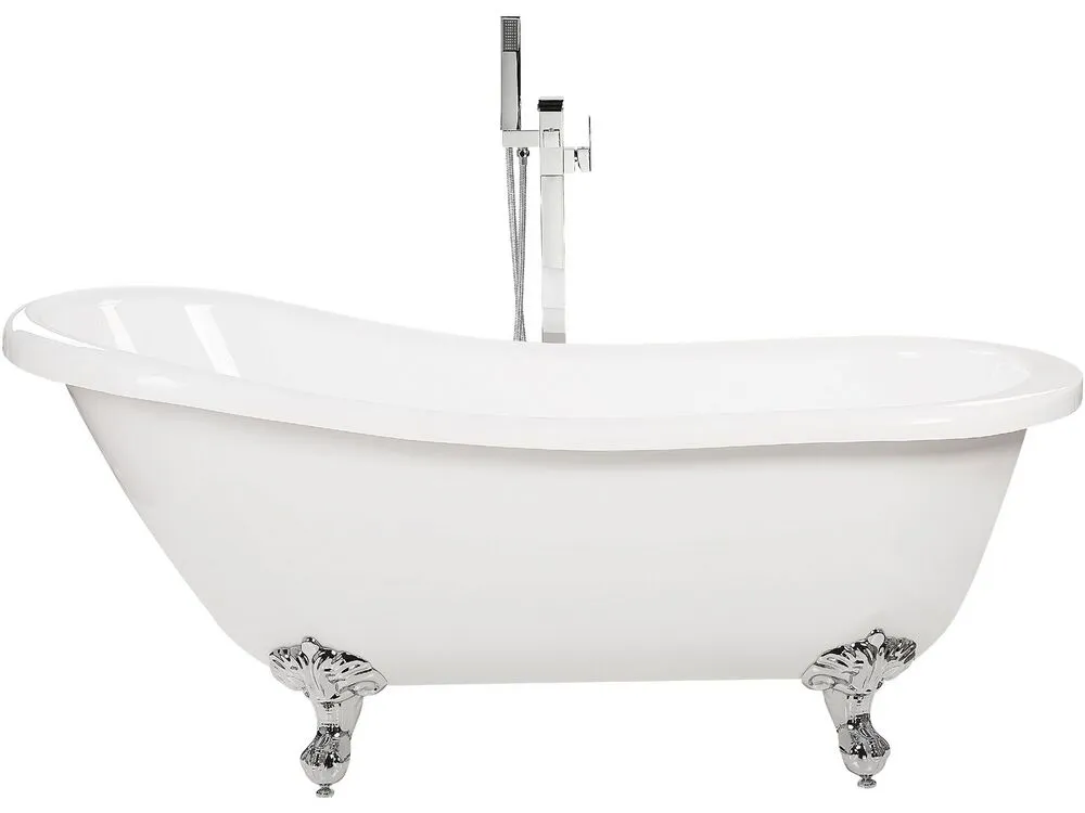 Freestanding Bath 1700 x 760 mm White CAYMAN
