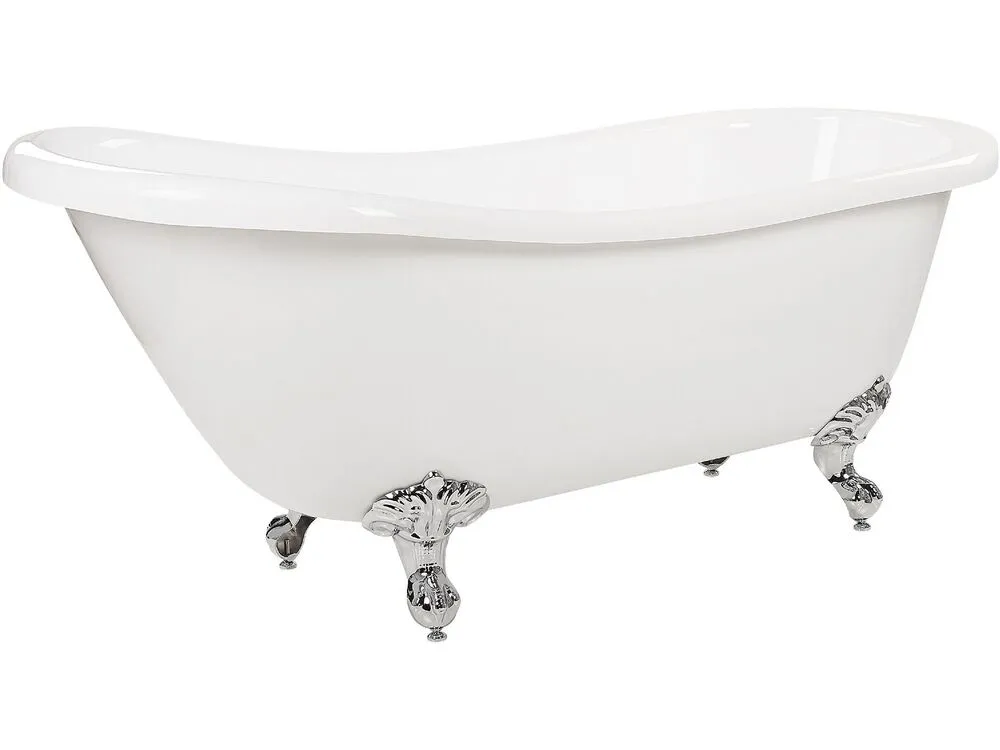Freestanding Bath 1700 x 760 mm White CAYMAN