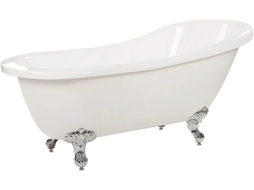 Freestanding Bath 1700 x 760 mm White CAYMAN