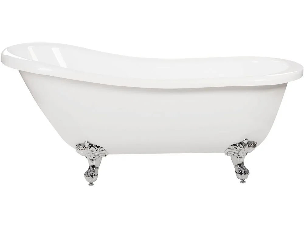 Freestanding Bath 1700 x 760 mm White CAYMAN