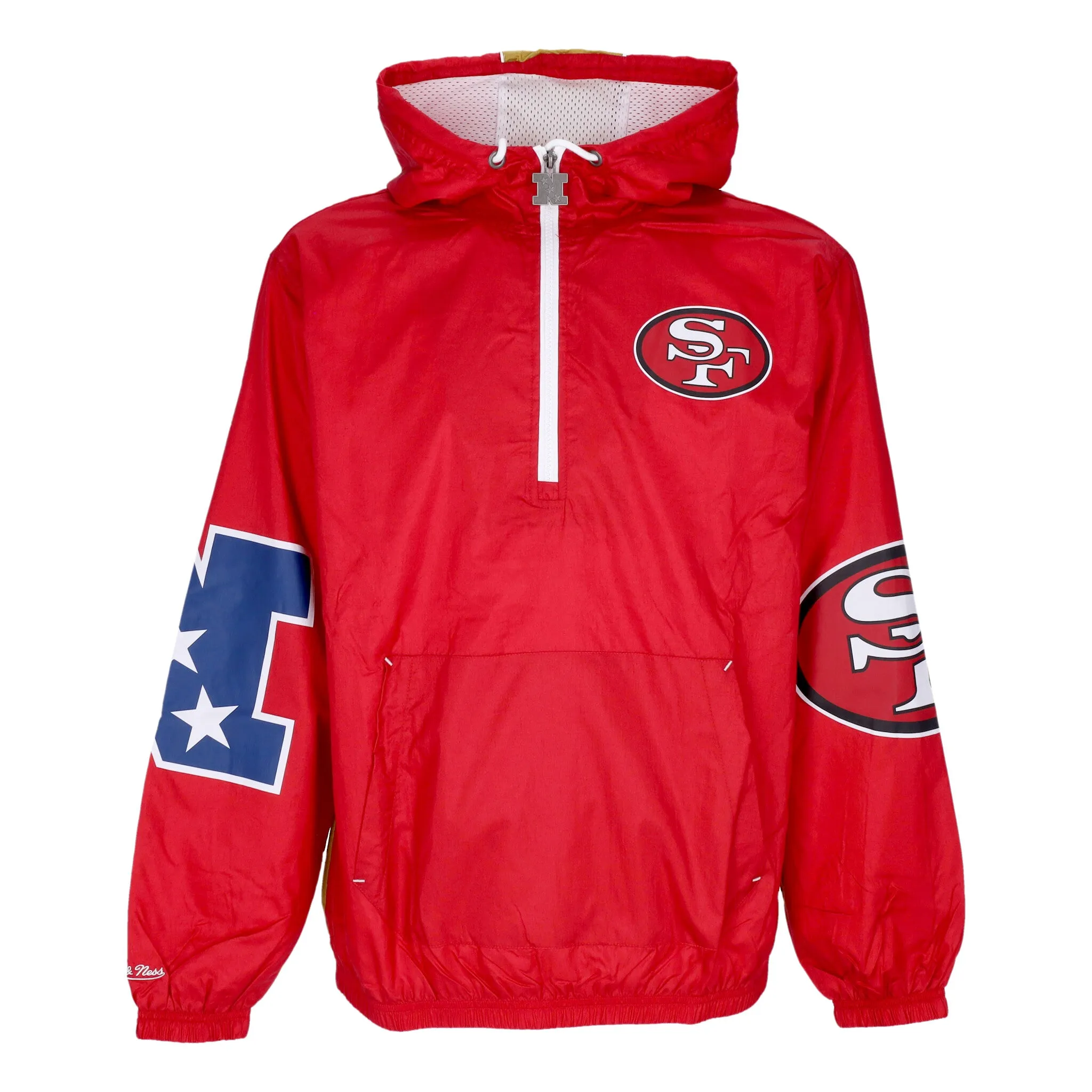 Giacca a Vento Infilabile Uomo Nfl Team Og 2.0 Anorak Windbreaker Saf49e Original Team Colors