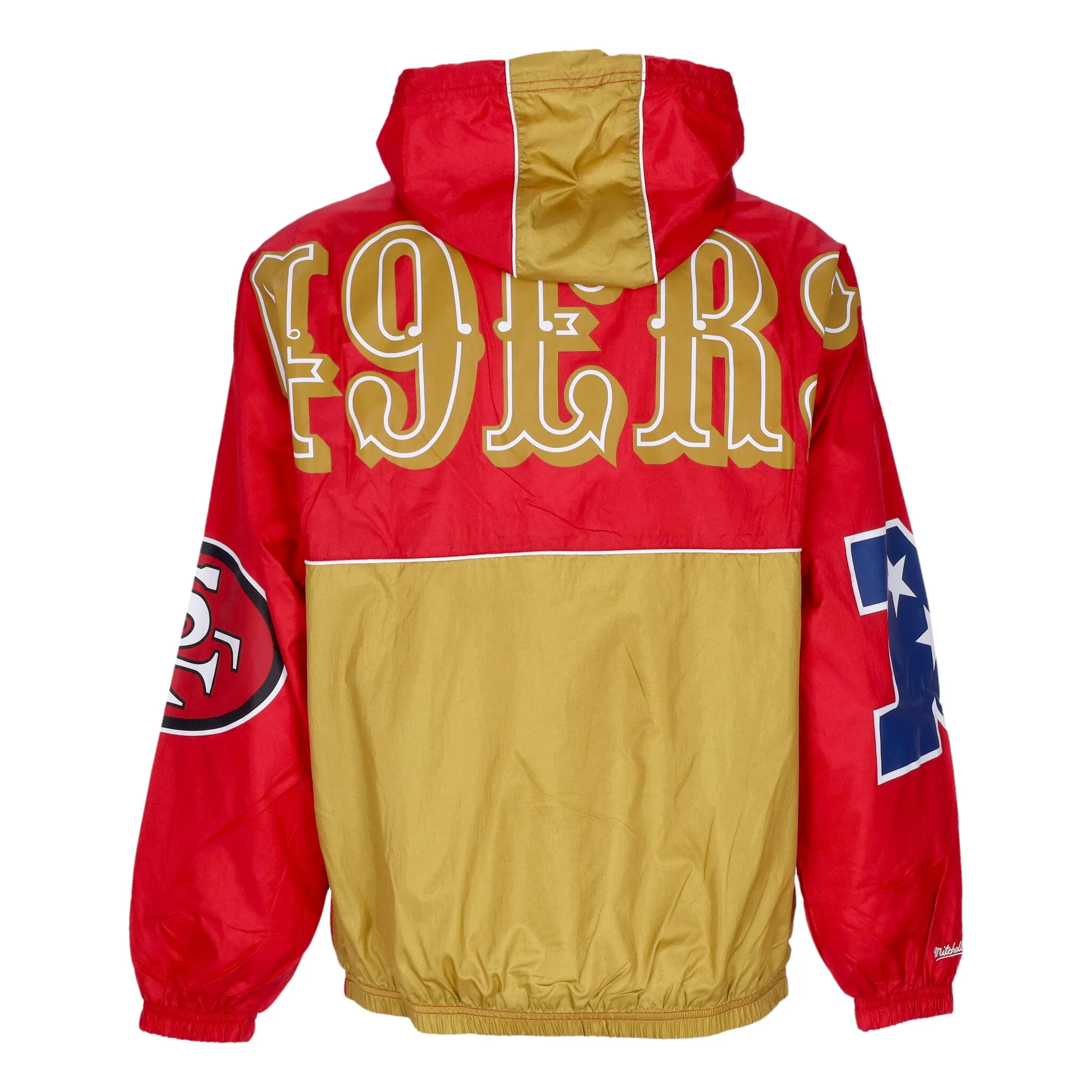 Giacca a Vento Infilabile Uomo Nfl Team Og 2.0 Anorak Windbreaker Saf49e Original Team Colors