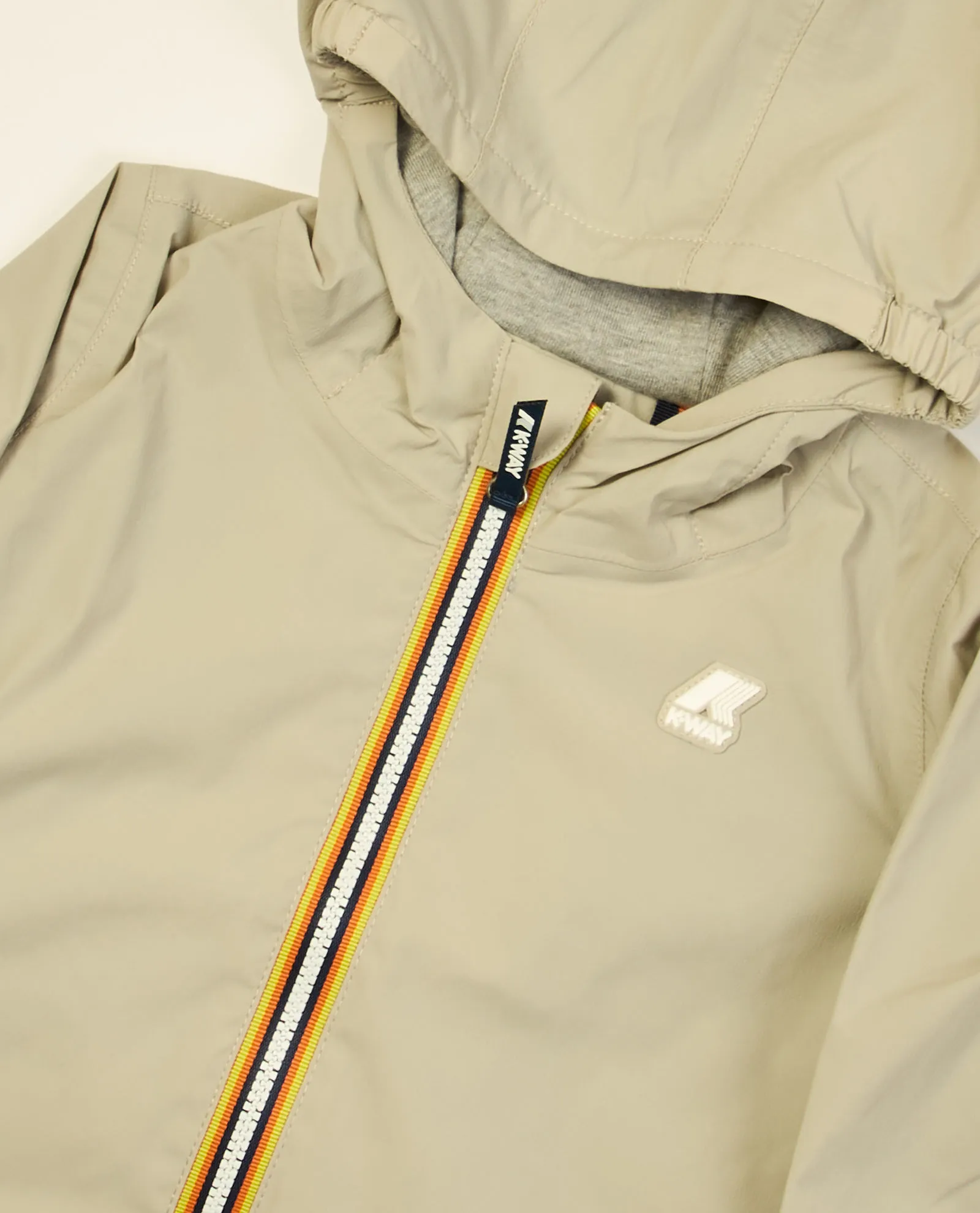 Giacca bambini Jacques di K-way fullzip con logo