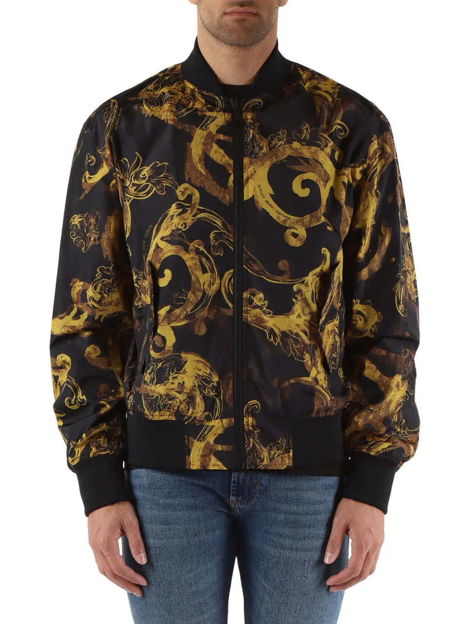 Giacca bomber reversibile in tessuto tecnico